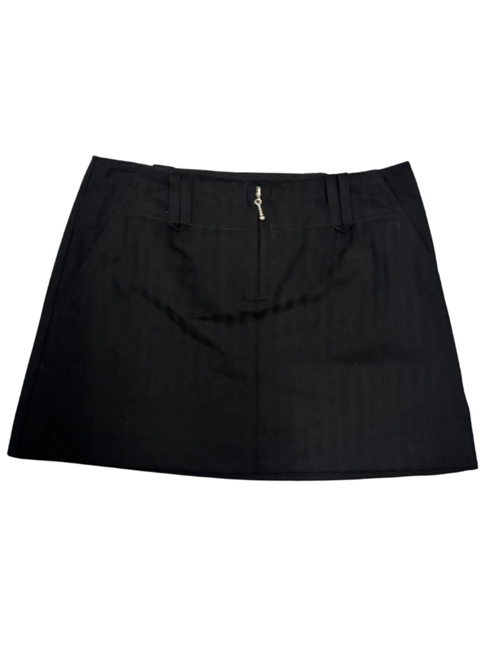 Black Striped Mini Skirt from Trina Turk